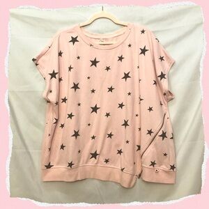 Seven7  Lightweigt Sweatshirt with Zipper Detail